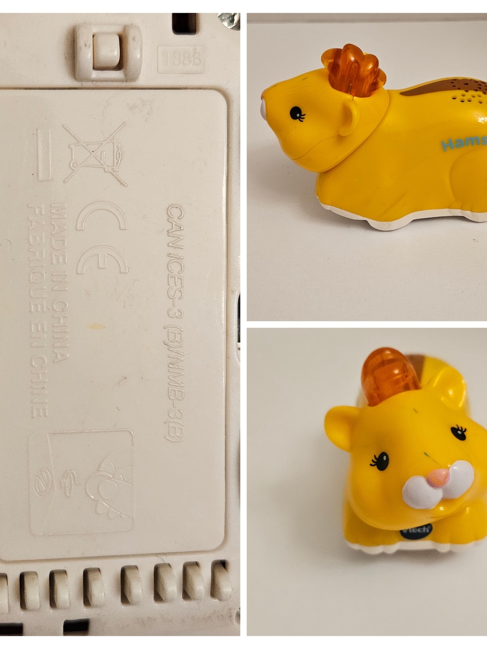 Vtech Go! Go! Smart Animals Yellow Hamster